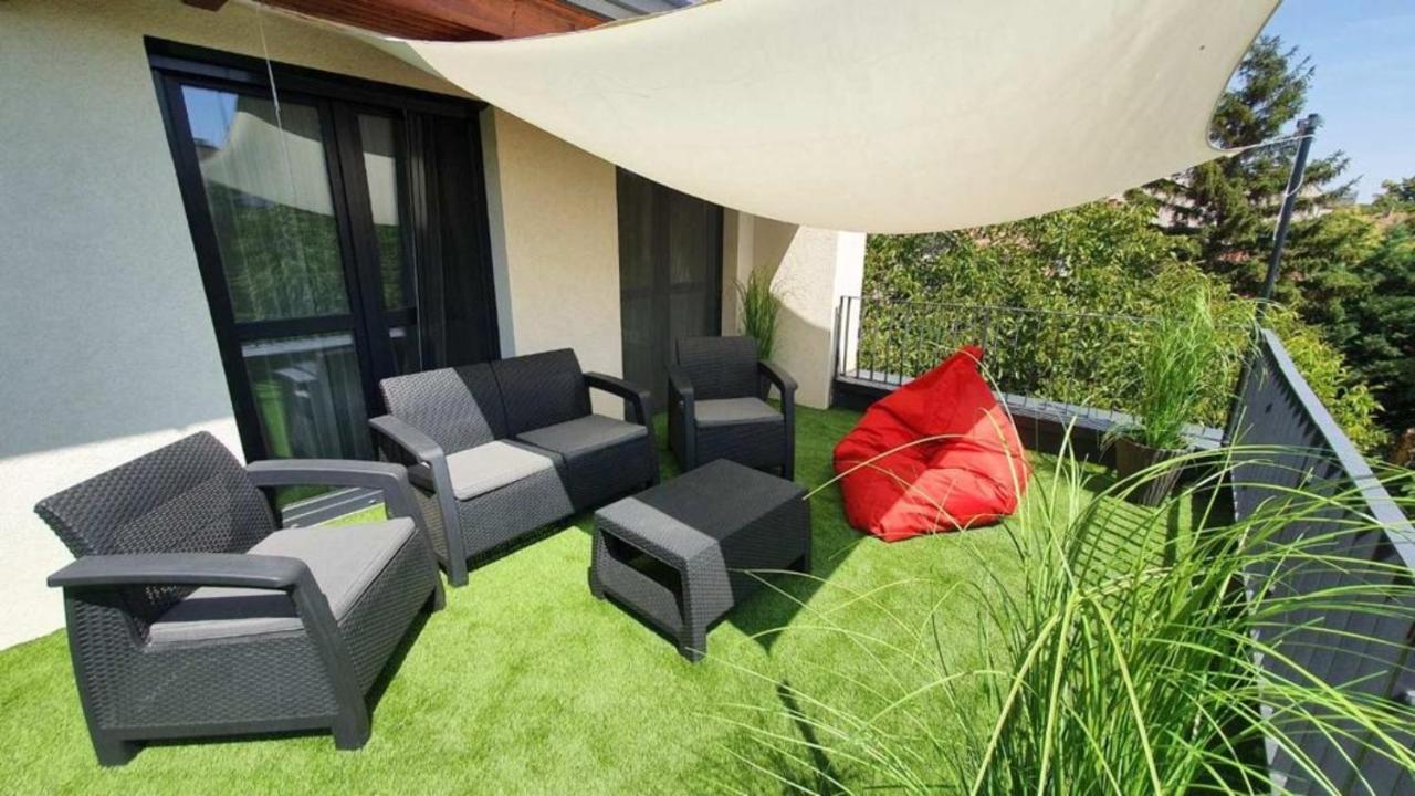 Sun Terrace Mini Penthouse Bestern Szegedin Exterior foto